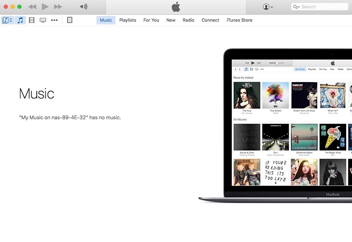 iTunes Screen