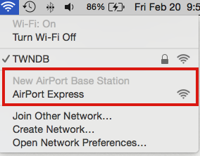 Airport Express Setup Desktop