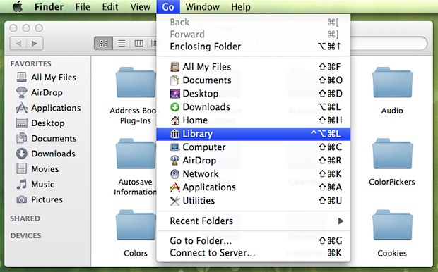 OS X User Library