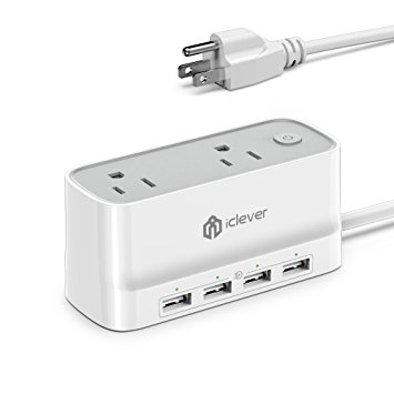 iClever BoostStrip IC-BS01 Portable Smart Power Strip-image