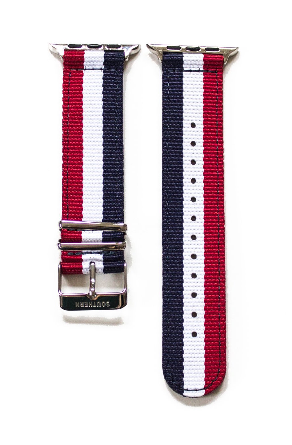 Southern Straps - Blue, White & Red main image