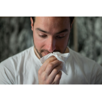 Man wiping Nose - Photo by Brittany Colette