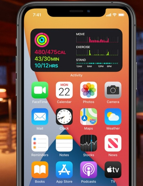 Widgets on the Home Screen