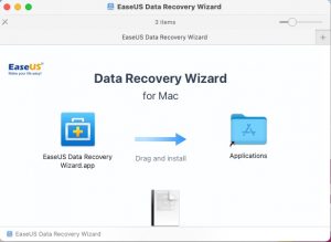 launch easeus data recovery wizard for mac
