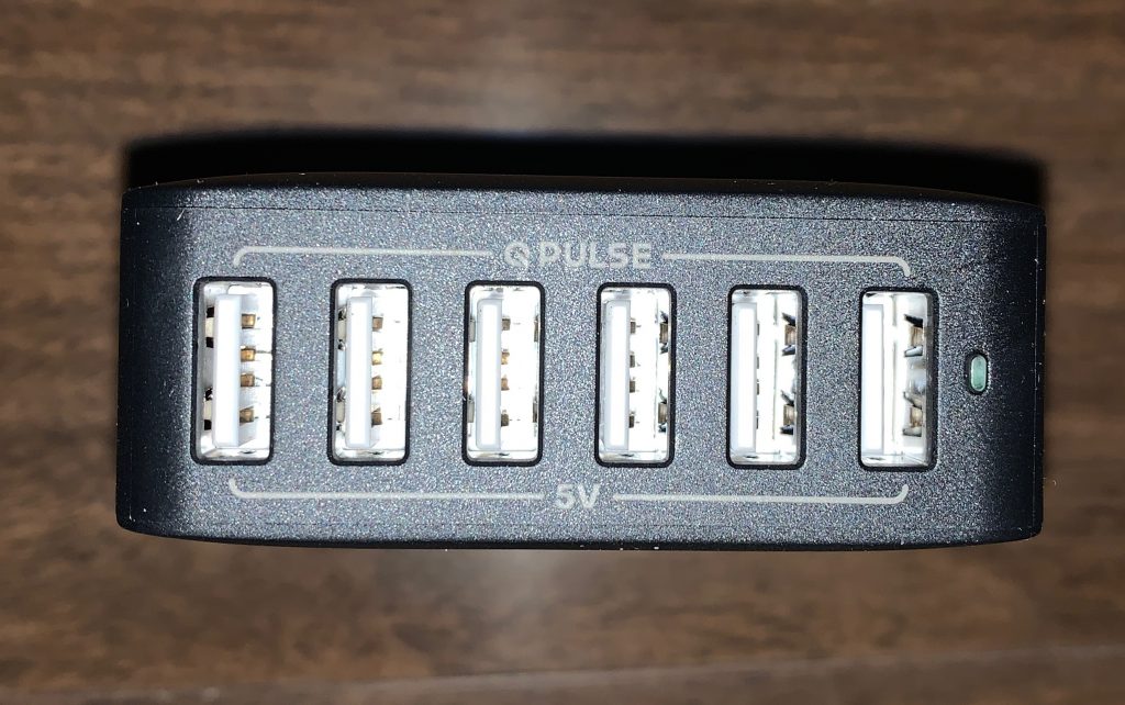 Topvork 6-Port Charger - Front Panel