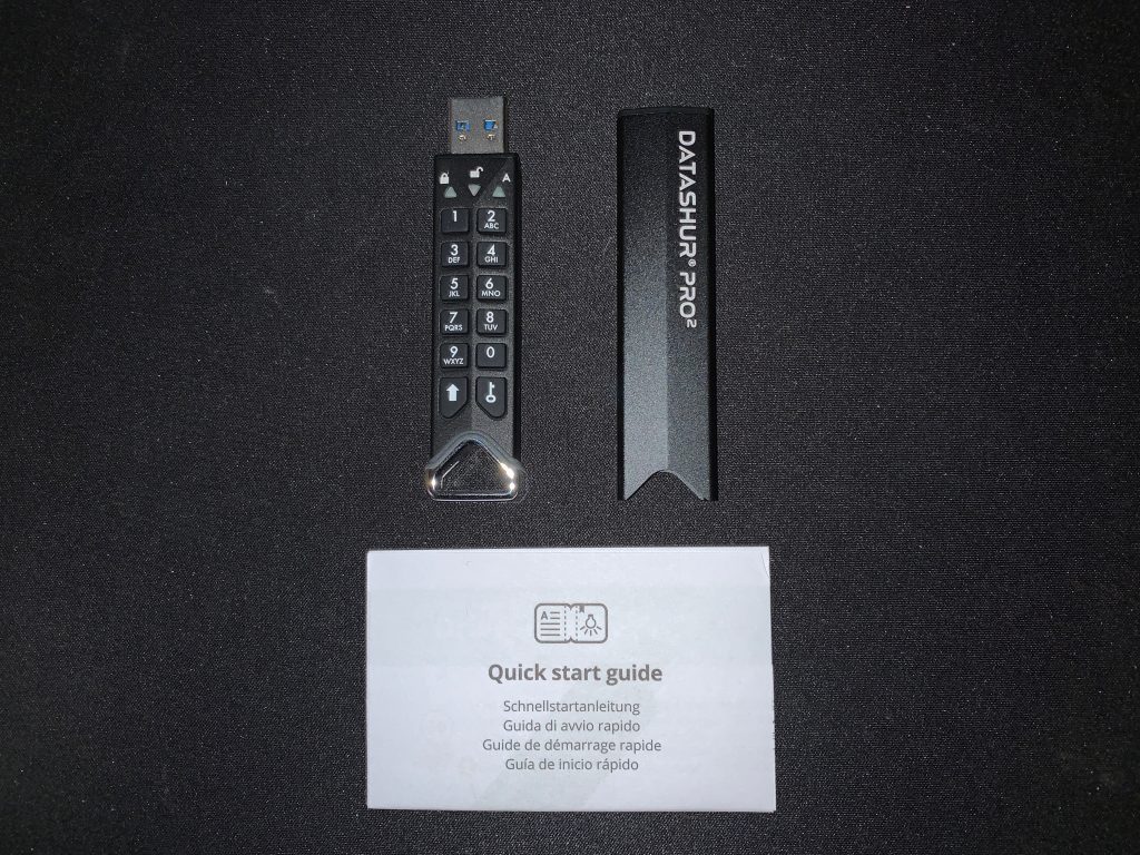 iStorage datAshur Pro 2 USB Flash Drive - Unboxing 2