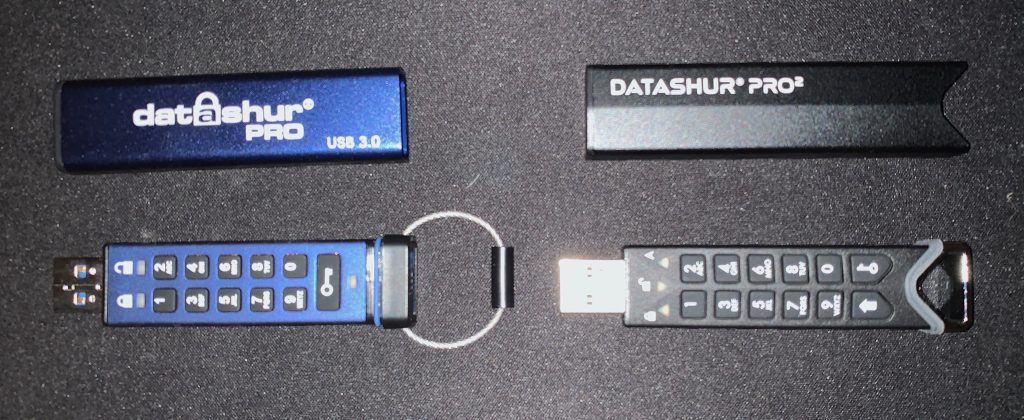 iStorage datAshur Pro 2 USB Flash Drive vs datAshur Pro