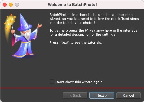BatchPhoto 5 - Welcome Screen 1