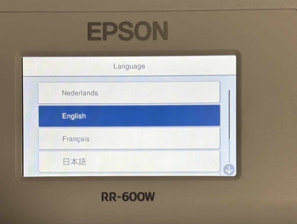 Epson RapidReceipt RR-600W - Set-up 1