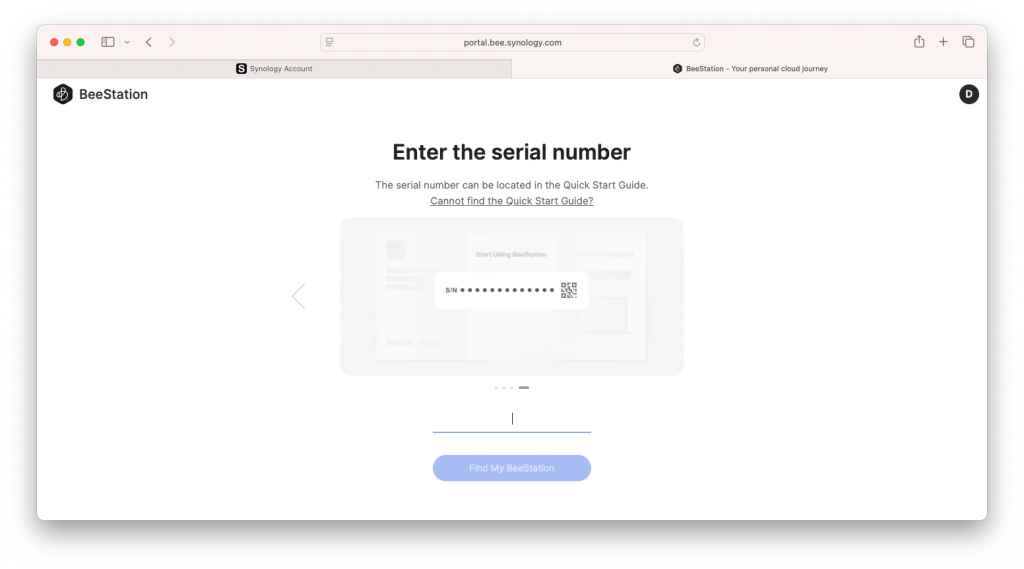 Synology BeeStation Plus - Setup 9