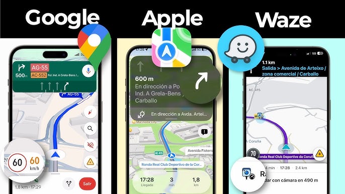Apple Maps vs. Google Maps vs. Waze: Which Navigation App Is Best in ...