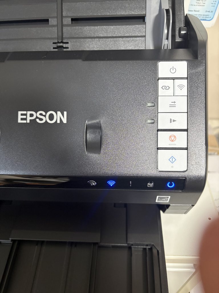 ES-550W Control Panel