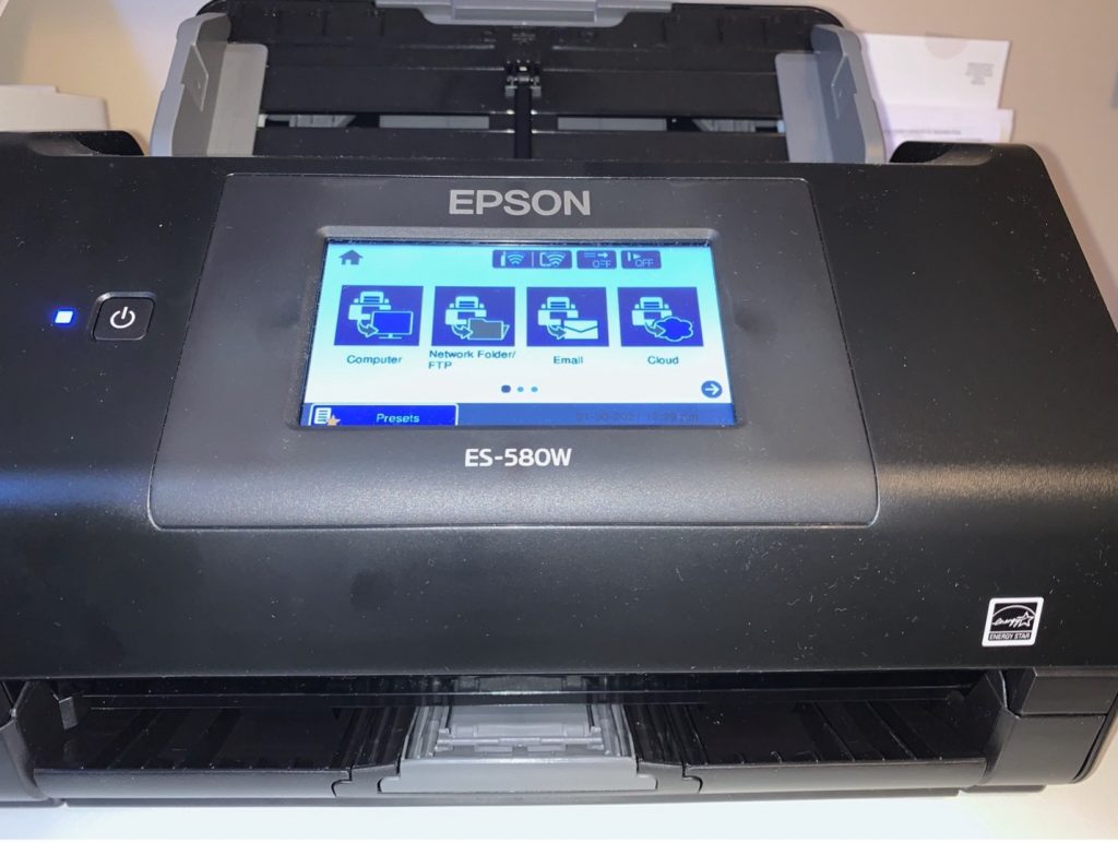 ES-580W Screen