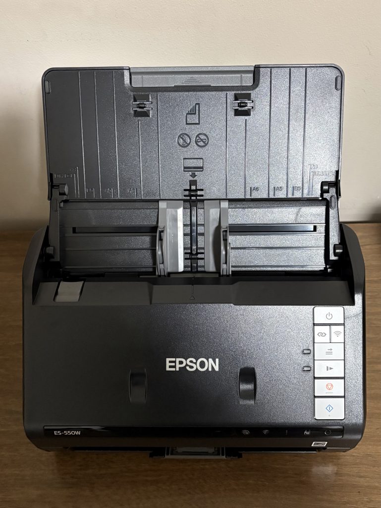ES-550W - Open Cover